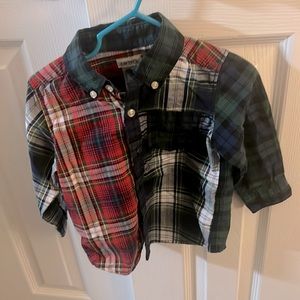 Little boy button up